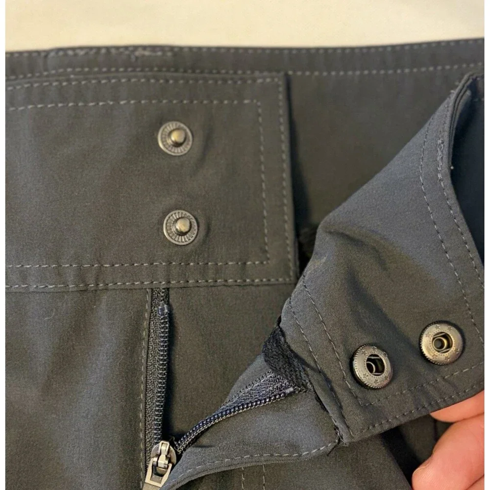 TERRY Metro Relaxed Gray Bicycle Shorts Women Large 11.5